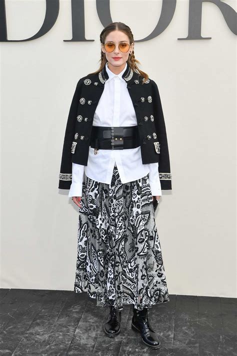 Olivia Palermo attends Dior's resort 2015 runway show at the 